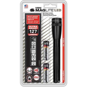 Maglite Mini LED - AA - Zaklamp - Outdoor - 127 Lumens - Flashlight - Zwart