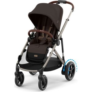 CYBEX Gold - e-GAZELLE S - Kinderwagen - Chocoladebruin - All-in-1 Systeem