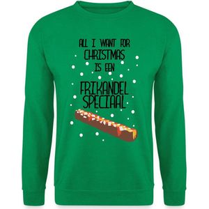 All I Want For Christmas Is Een Frikandel Speciaal Sweater Heren