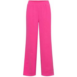 &Co - S-Bright Pink - Pantalon - Wijde Broekspijp - 100% Polyester