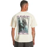 Quiksilver Back Flash T-shirt Met Korte Mouwen Beige L Man