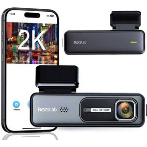 Botslab HK30 Pro 2K Wifi dashcam - 2K resolutie - Wifi met App - 140 graden kijkhoek - Parkeermodus - dashcam voor auto