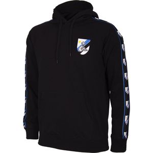 FC Internazionale Milano Taper Hooded Sweater - Sweatshirt - Zwart - Katoen-Polyester Mix