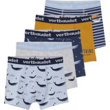 Vertbaudet - Set van 5 - Jongensboxers - Walvissen