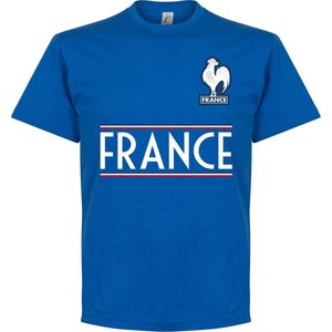 Frankrijk Dames Team T-Shirt - Blauw - XXL