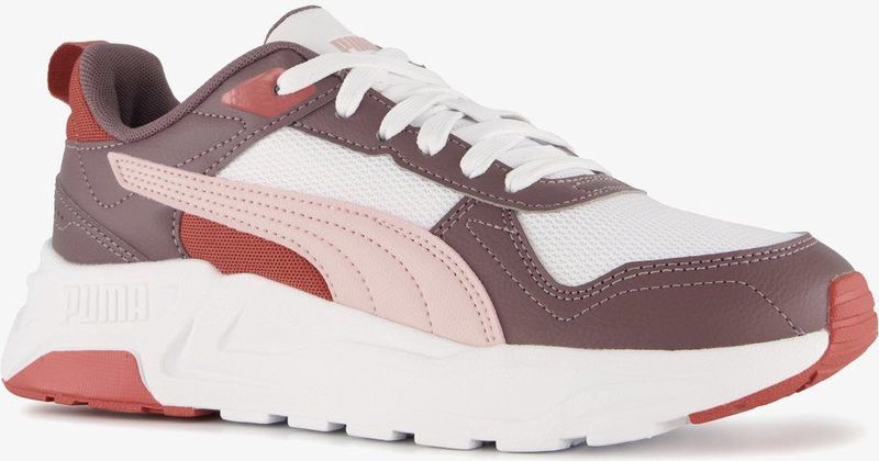 PUMA Unisex Trinity 2 Lt Sneaker, Puma Witte Mauve Mist Rozijnen, 44 EU