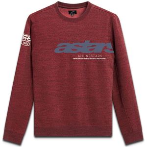 Alpinestars - Episode - Sweatshirt - Rood - Garment Overdye Crew Neck