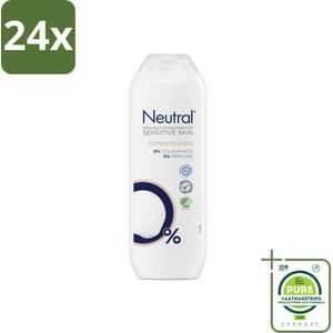 Neutral Conditioner Parfumvrij 250 ml - Voordeelverpakking - 24 stuks - Neutral conditioner - Conditioner gevoelige hoofdhuid