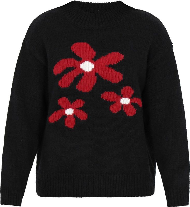 usha - Fashion Look Collection - Sweater - Met Bloemenpatroon
