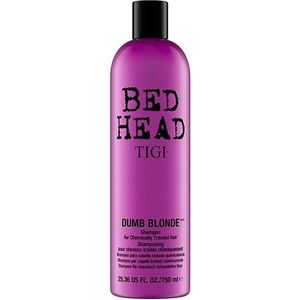 TIGI Bed Head Dumb Blonde Shampoo-750 ml - Normale shampoo vrouwen - Voor Alle haartypes