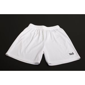 NeS Roma - Voetbalbroek - Sportbroek - Voetbalshort - Wit - Maat XXL