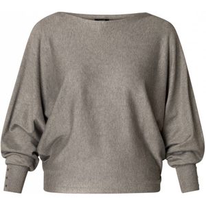 YEST Nanou Essential Tops - Dark Grey/Melange - maat 44