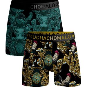 Muchachomalo Boys Boxershorts - 2 Pack - Maat 104 - Jongens Onderbroeken