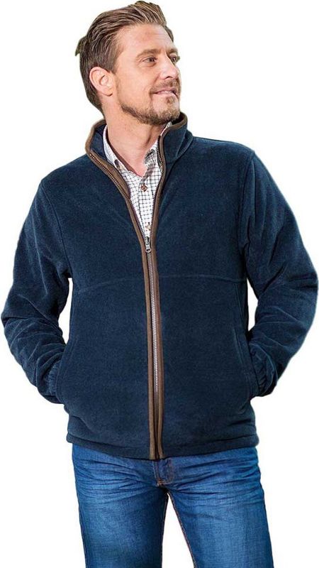 Baleno - Henry - Fleecejack - Blauw