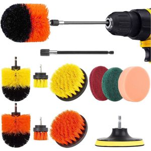 Boorborstel Set - 6 Stuks - Nylon - Voor Diverse Reiniging