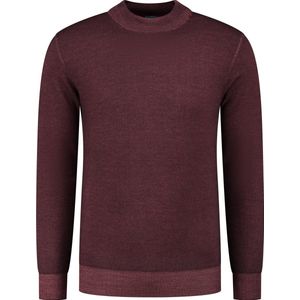 District Indigo Mockneck Pullover Merino/Stretch Bordeaux (7.22.508.502 - 082)