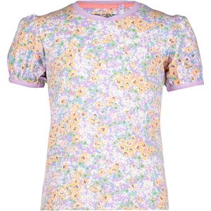 4PRESIDENT T-shirt meisjes - Flowers top - Maat 164 - Meiden shirt