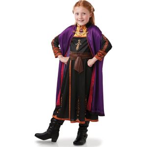 RUBIES FRANCE - Klassiek Anna Frozen 2 kostuum voor meisjes - 128/140 (9-10 jaar)