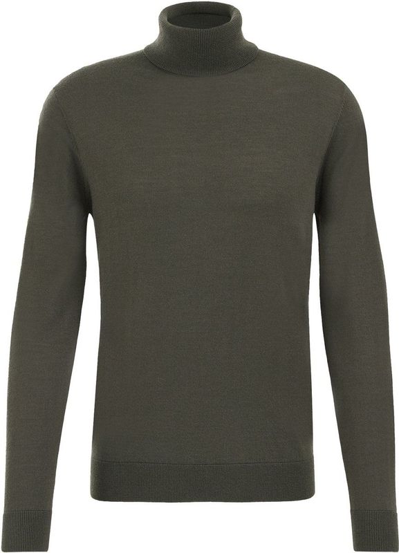 WE Fashion - Slim Fit Coltrui - Merinowol