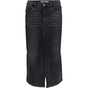 Geisha Rok Spijkerrok 46504 10 000950 Anthracite Denim Dames Maat - XS