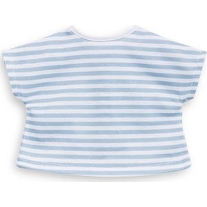 Corolle Ma Corolle kleding Striped T-Shirt - Grey 36 cm