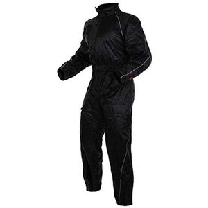 Waterdicht Regenpak voor Motor en Scooter - XL - Zwart