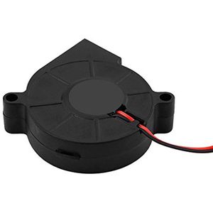 Richer-R 3D-printerventilator DC 12/24 V, 50 x 15 mm radiale ventilator, turbineventilator, koellichaam, kit, accessoires voor 3D-printer (12 V)