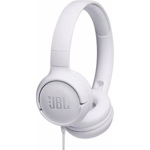 JBL Tune 500 - Bedrade on-ear koptelefoon - Wit