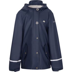 Schmuddelwedda Mantel  marine / zilvergrijs