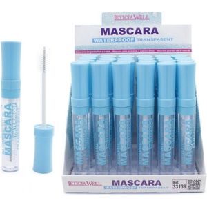 Leticia Well - Mascara voor wimpers en wenkbrauwen - Transparant - Waterproof - 1 flesje met 6 ml. inhoud