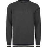 Gebreide Trui - Effen - Katoen - Lange Mouw - Normale Pasvorm