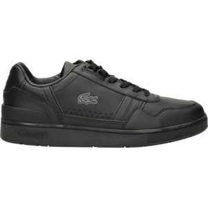 Lacoste T-clip Lage sneakers - Leren Sneaker - Heren - Zwart - Maat 39,5