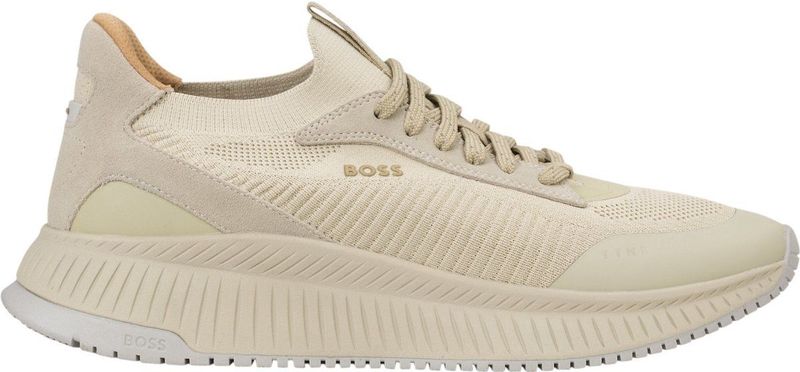 Hugo - Ttnm EVO Trainer - Sneakers - Beige - Leer en Textiel