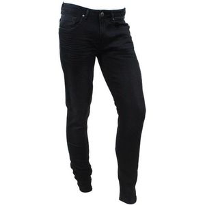 Cars Jeans - Heren Jeans - Tapered Fit - Stretch - Lengte 32 - Shield - Black Used