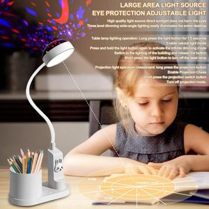 led-tafellamp - bureaulamp voor lezers, werken, studeren / bureaulamp voor kinderen lezen