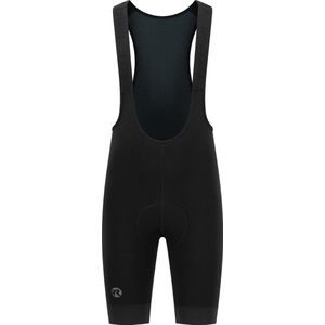 Rogelli Thermal DWR Korte Fietsbroek - Met Bretels - Heren - Zwart - Maat XL