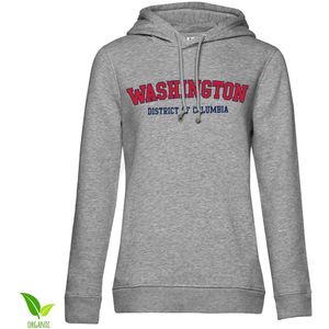 Washington District Of Columbia Girls Hoodie Damen Heather-Grey-S