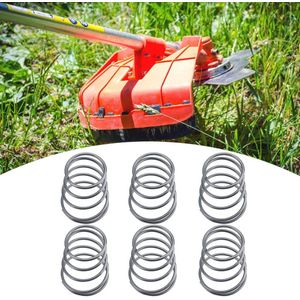 5 springs of grass trimmer head - goede flexibiliteit - vervangingsaccessoires - geschikt voor universele grasmaaiers