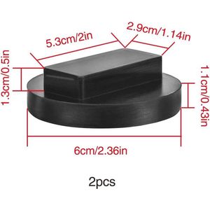 Universele Jack Pad Adapter voor Auto - Bescherming en Veiligheid bij Krikken