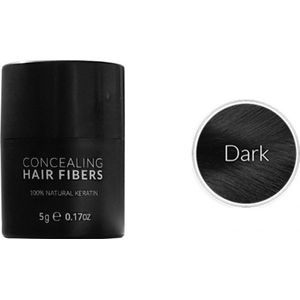 Kmax keratine haarvezels - Zwart (5 gr)