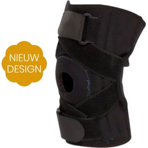 Boersport ® | Extra stevige kniebrace | Optimale ondersteuning aan de knie tijdens bewegen | L