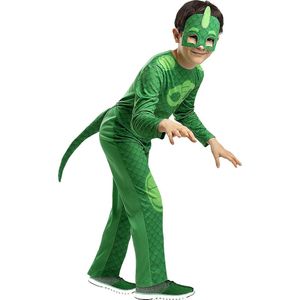 FUNIDELIA PJ Masks Gekko kostuum voor jongens - 5-6 jaar (110-122 cm)