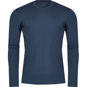 Mey - Hybrid T-shirt Lange Mouw - Yacht Blue - Heren