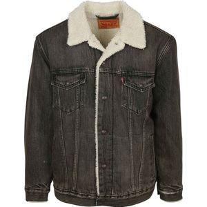 Levi's - Sherpa Jas - Antraciet - Denim - Tussenjas