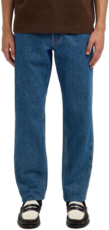 Tapered Fit Jeans - Stonewash - 99% Biologisch Katoen