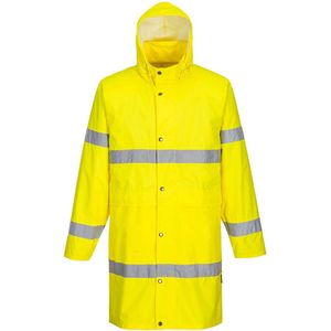 H442 - Hi-Vis Regenjas 100cm Geel maat S