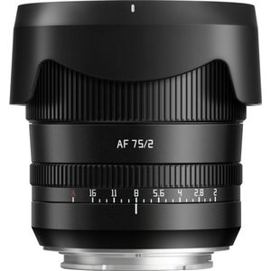 TTArtisan - AF 75mm F2.0 - Autofocus Lens - Zwart - Geschikt voor Nikon Z