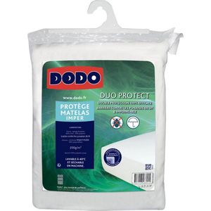 DODO DODO matrashoes - Waterdicht en anti-bedwants - 140 x 190 cm - MAXIPROTECT L 190 cm x H 0.1 cm x D 140 cm