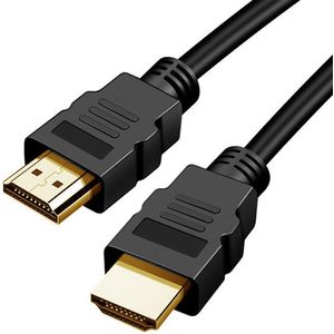 SAMTECH HDMI Kabel - HDMI naar HDMI - 1 meter - High Speed (TV - PC - Laptop - Beamer - PS3 - PS4 - Xbox) - Zwart