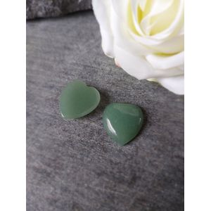 Zaksteen Hart Aventurijn Groen